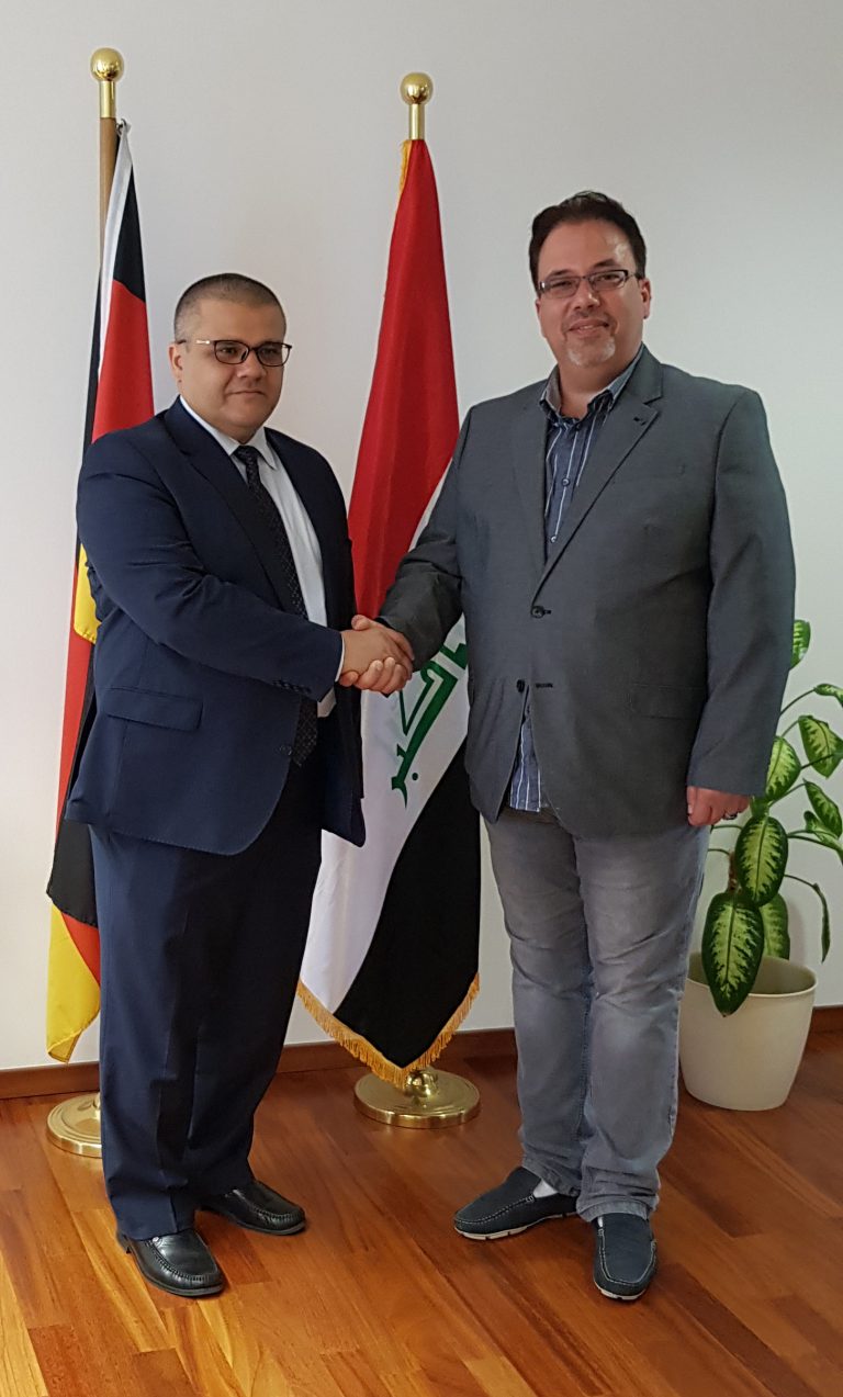 زيارة القنصلية العراقية العامة   Besuch der Generalkonsulat der Rep. Irak